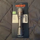 Nebo Davinci 2000 Rechargeable Powerful Led Handheld Flashlight New. Price: $36.00.
