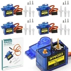 Smraza 4 Pcs SG90 9G Micro Servo Motor Kit (metal Gear) For Arduino New. Price: $13.40.