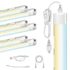 Pack Dimmable 4FT Led Shop LIGHTS,30W 3900LM 3000-6500K TUNABLE,T8 Tu... New. Price: $157.01.