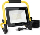 10000LM Led Work Light: Portable With 5FT Cord, IP66 Waterproof Flood New. Price: $34.04.
