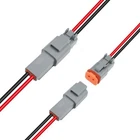 2 Pcs D-eutsch Dt Pin Connector With 16 Awg Cable Wire, Way Automotive... New. Price: $14.74.