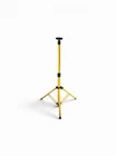 Warner 3'-5' Tripod Floor Stand Open. Price: $29.99.