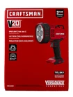 Craftsman Spotlight V20 Tool Only Model: CMCL060B-NEW In Box. Price: $52.24.
