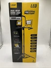 New Feit Electric Pro Series 6000 Lumens Led Dual Power Tripod Work Light. Price: $59.36.
