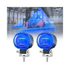 Round Led Forklift Safety Warning Light, 10W Lights With 2 High-brig... New. Price: $65.54.
