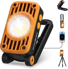 Everbrite Cob Rechargeable Folding Work Light, 7 Lighting Modes, 1200 Yellow New. Price: $32.31.