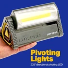 Luxpro XP1814 Ultrabright Led Light 1300 Lumens Rechargeable Water-resistant New. Price: $35.99.