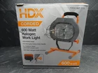 Hdx 600-WATT Halogen Portable Work Light Used. Price: $16.99.