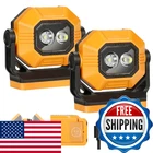Easymaxx Led Rechargeable Work Light, 2PACK 1500LM Portable Cob Magnetic Lights New. Price: $66.07.