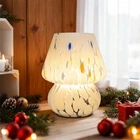 Ularoom Cordless Mushroom Lamp-modern Small Battery Operated Table With Tim New. Price: $42.57.