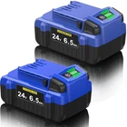 2PCS For Kobalt 24VOLT Max Extended Run Li-ion Battery KB624-03 KB124-03 6.5AH New. Price: $98.99.