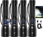Rechargeable Flashlights High Lumens, 4PACK Super Bright New. Price: $65.99.