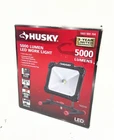 Husky 5000 Lumen Led Work Light 4000K New Open. Price: $36.95.