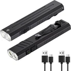 2PACK Rechargeable Edc Flashlight - Emergency One Click Strobe Mode, 1600 High New. Price: $38.19.