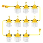 100FT Led Construction String Lights, 150W 15000LM Super Bright Wo... New. Price: $181.79.
