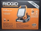 RIDGID18V Cordless Flood Light Kit With 2.0 Ah Battery And Charger New. Price: $149.95.