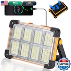 Yxqua 120W Solar Rechargeable Work Light 144 Led 10000LM Portable Flood New. Price: $32.73.