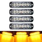 Seisso 4PACK 6 Led Amber Strobe Lights Vehicles Trucks Emergency Light... New. Price: $28.71.