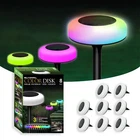 Bell + Howell Color Changing Led Solar Powered Disk Lights - 8 Pack New. Price: $59.99.