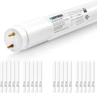 Parmida 20-PACK 4FT Led T8 Hybrid Type A+b Light Tube, 18W, Plug & Play Or Balla New. Price: $156.88.