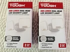 2PK-HYPER Tough 600 Lumen Dual Head Led Security Light 210 Degree Motion Sensing New. Price: $23.99.