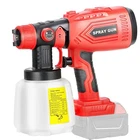 Vtuxcey Cordless Paint Sprayer For Milwaukee M18 18V Battery, Handheld Gun New. Price: $67.17.