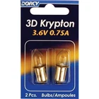 Dorcy 3D Krypton 3.6V Flashlight Bulb (2-PACK) 41-1661 New. Price: $10.28.