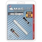 Maglite Solitaire Incandescent 1-CELL Aaa Flashlight, Silver New. Price: $18.96.