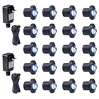 Yescom 20X Cool White Low Voltage Outdoor Waterproof Led Deck Lights W/ Adapter New. Price: $109.90.