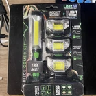 Litezall Led 3-PACK Headlamp Combo Plus Pocket Pen Light New. Price: $12.00.
