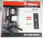 Bobcat Cordless Work Light 10W Led 1000 Lumens - Rechargeable / 3 Hour Run Time New. Price: $24.99.