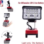Led Work Light For Milwaukee 18V Li-ion Battery Outdoor Indoor W/dual Usb Port New. Price: $15.99.
