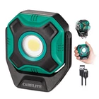 Carelite Work Light, 700 Lumen Rechargeable Magnetic With 3 Modes Green New. Price: $32.69.