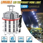 Linkable 100W Led Temporary Work 5000K Construction Job Site Lighting Etl New. Price: $71.40.