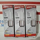 Lot 3 S1982 Satco 50W 120V T4 BA15D Jd Mini Can Frosted Halogen Lamp New. Price: $8.99.