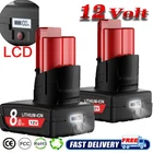 2X 8.0AH For Milwaukee M12 12V 48-11-0140 Extended Capacity Battery With Led New. Price: $28.99.