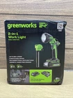 Greenworks 24V 650 Lm And Spotlight (2-IN-1) W/ 2AH Battery & Charger Open. Price: $99.97.
