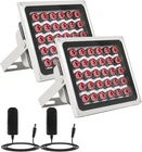 2 Pack Ir Illuminators Leds 850NM Long Range Up 330FT/100M 90 New. Price: $94.99.