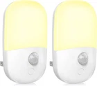 Maz-tek Plug In Motion Sensor Dimmable Night Light, Soft Warm 2 Pack, White New. Price: $17.35.