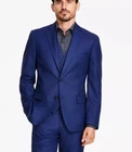 Alfani Mens Slim Fit Solid Notched Lapel Long Sleeves Coats Blue Size 42S Nwot New. Price: $56.80.
