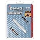 Maglite Solitaire Incandescent 1-CELL Aaa Flashlight, Silver New. Price: $18.96.