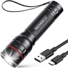 Rechoo Rechargeable Flashlights High Lumens, G1000 Super Bright Pack, Black New. Price: $18.14.