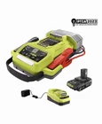 Ryobi One+ 18V Cordless 1600A Jump Starter With 2.0 Ah Battery And Charger P7110 New. Price: $124.50.