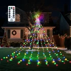 Outdoor Christmas Star String Lights, 317 Led 8 Modes Waterfall Tree W... New. Price: $55.28.