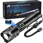 Jay-park High Flashlight 100000 Lumens, Rechargeable 5000MAH With Lcd Di New. Price: $36.74.