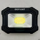 Defiant Rechargeable Magnetic Utility Light Plastic Black Gray Used. Price: $10.00.