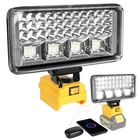 Cordless Led Work For Dewalt 20V Battery,portable Flood Flashlight New. Price: $17.49.