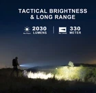 Powertac M5 GEN3 2030 Lumens Lifetime Warranty Brand New Sealed Original Box. Price: $63.00.