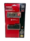 Husky Compact Led Flashlight 500 Lumens Usb Black With Rechargeable Holster New. Price: $22.95.