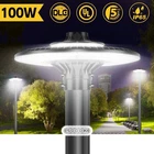 Kukuppo 100W Led Post Top Light Dusk Dawn Outdoor Circular Area Pole New. Price: $132.24.